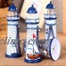 With Boat Desk Ornament Maritime Decoration Light Lighthouse Metal Nautical   153139951390